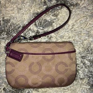 Coach Wristlet